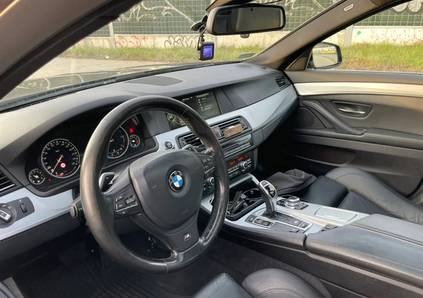 BMW Seria 5 cena 65500 przebieg: 228230, rok produkcji 2013 z Warszawa małe 326